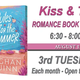August Kiss & Tell Romance Book Club: Rules for the Summer by Meghan Quinn