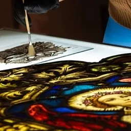 Introduction to Stained-Glass Painting 4-Day Workshop