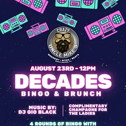 Decades Bingo & Brunch