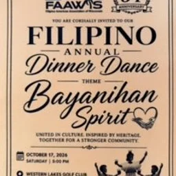 Filipino American Association of WI (FAAWIS) Dinner Dance