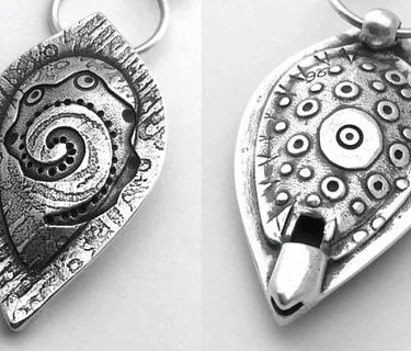 Metal Clay Whistle Pendant with Donna Penoyer