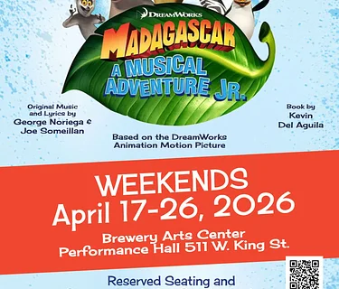 Wild Horse Children’s Theater presents: Madagascar Jr. | Sunday | April 19th 2026