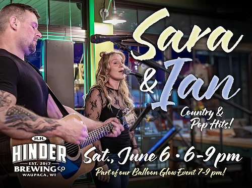 Live Music - Sara & Ian at H.H. HINDER Brewing Co.