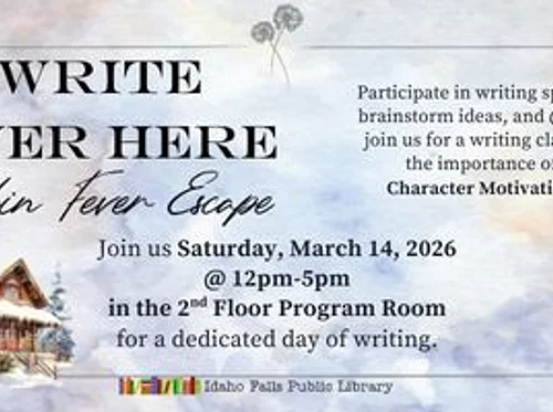 Write Over Here – Cabin Fever Escape