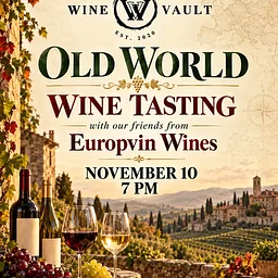 Old World Wine Tasting with Europvin Wines