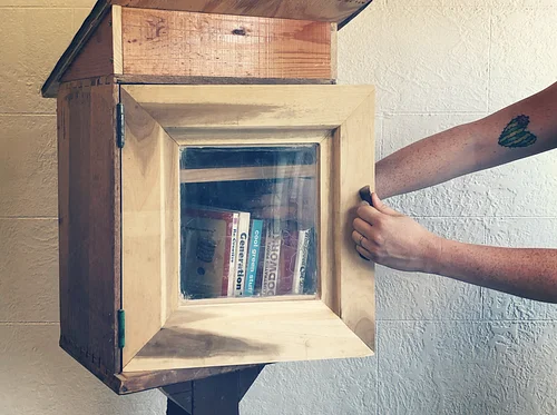 DIY Little Free Library, 8/8+8/15