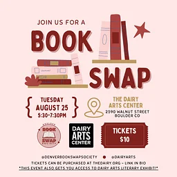 Boulder Book Swap at the Dairy