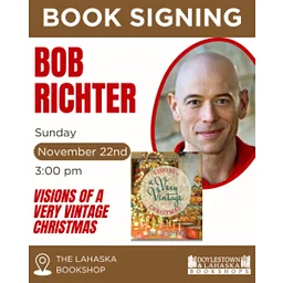 Author Bob Richter at The Lahaska Bookshop