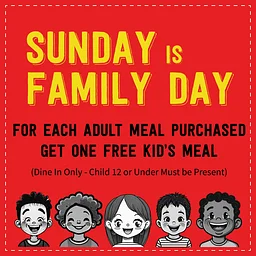 Sunday is Family Day