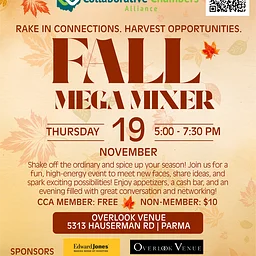 CCA Fall Mega Mixer 2026