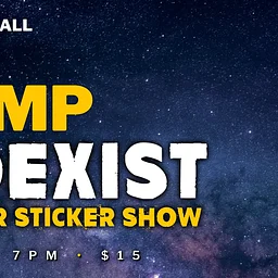 The VAMP COEXIST Bumper Sticker Show