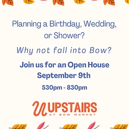 Upstairs at Bow Open House