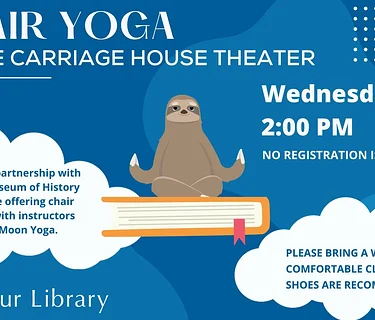 Chair Yoga at the Carriage House Theater