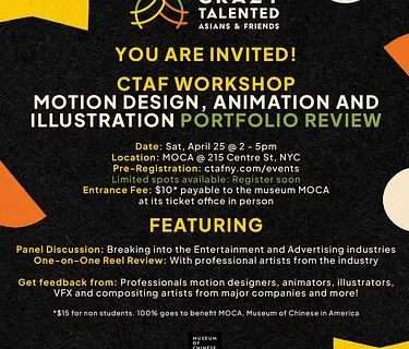 MOCA x Crazy Talented Asians & Friends (CTAF)