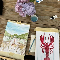 Paint and Sip with Palmette