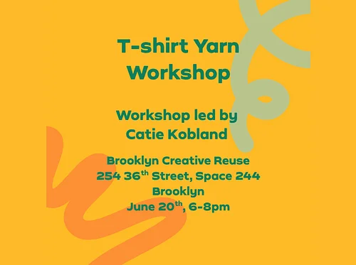 T-Shirt Yarn Workshop