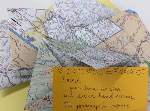 Handmade Map Envelopes