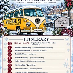 Niagara on the Lake Ice Wine Festival Bus Tour