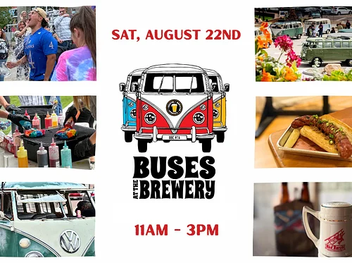 Buses at the Brewery