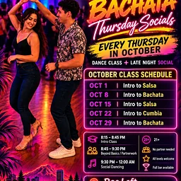 Thursday Salsa and Bachata Socials