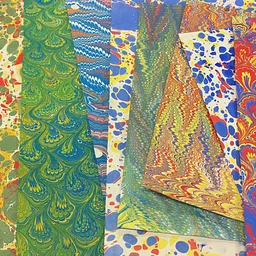 Introduction to Marbling on Paper