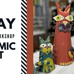 2-Day Pottery Workshop: Ceramic Cat (Day 2 of 2)