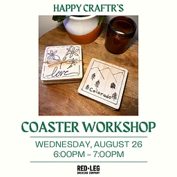 Coaster Workshop with Happy Craftr
