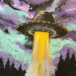 “Beam Meow Up” Kids Paint Night