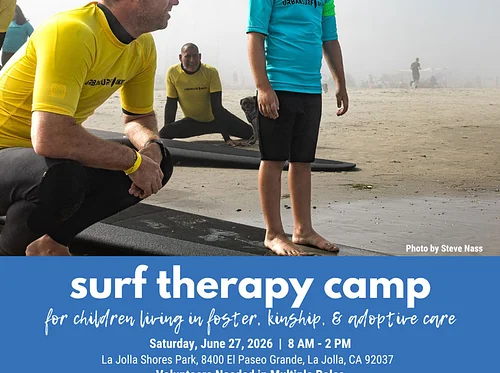 Surf Therapy Camp at La Jolla Shores – June 27, 2026