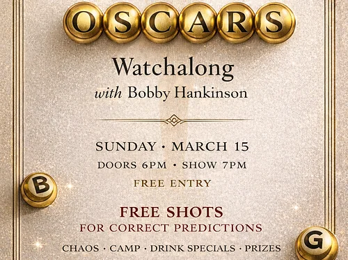 The Oscars Watchalong with Bobby Hankinson