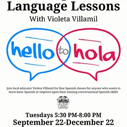 Free Spanish Language Lessons with Violeta Villamil