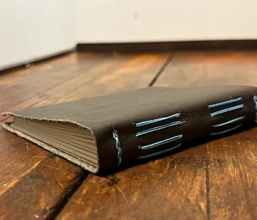 Make+Take: Long Stitch Leather Notebook