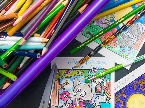 Teen Self-Care: Journal Making and Coloring