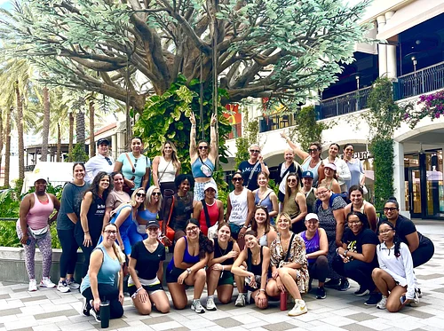 Girls Who Walk WPB at District Fit Wellness Festival 