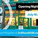 3rd Thursday Opening Night Reception – July 2026