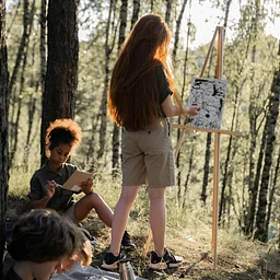 Forest Art Studio for Saplings