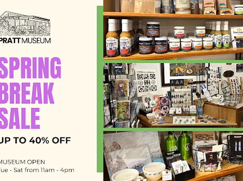 Spring Break Sale in the Museum Store