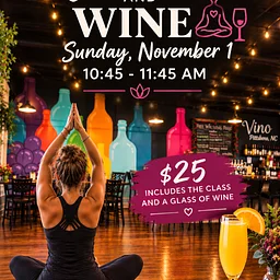 Pop-up Yoga & Wine