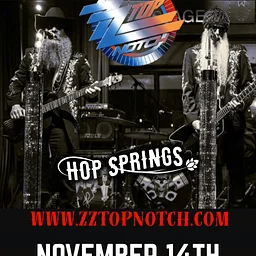ZZ Top Notch live at Hop Springs