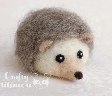 Needle Felting: Hedgehog