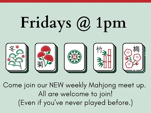 Weekly Mahjong Meet Up
