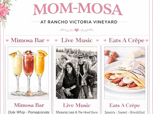 Mother’s Day at Rancho Victoria Vineyard 💐
