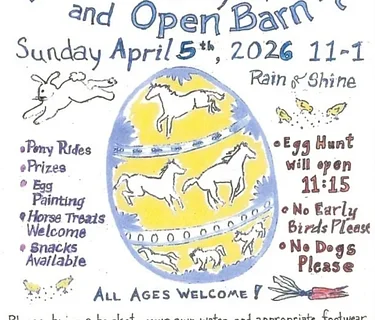 Annual Eddy Farm Easter Egg Hunt and Open Barn