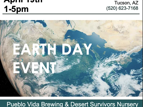Pints & Plants: Earth Day Plant Sale with Desert Survivors