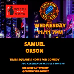 New York Comedy Festival | Samuel Orson November 11th @7pm