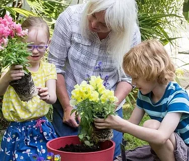 Growing together: Little Buds by Free Rein Life Skills Garden