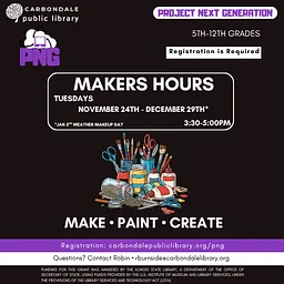 Fall PNG 2027 Makers Hours