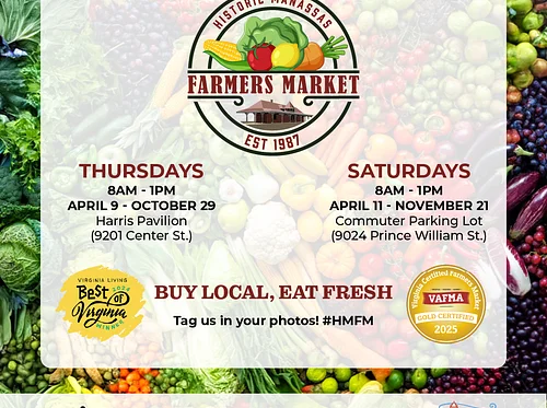 Historic Manassas Farmers Market (Thursdays)