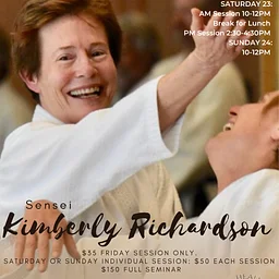 Kimberly Richardson, 7th Dan, at Roseville, CA