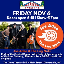 JOE ADEE & THE LUG NUTS: CAPITAL REGION – OUTLAW COUNTRY, SOUTHERN ROCK, R&B